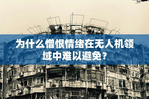 为什么憎恨情绪在无人机领域中难以避免？