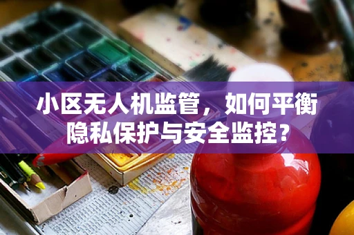 小区无人机监管，如何平衡隐私保护与安全监控？
