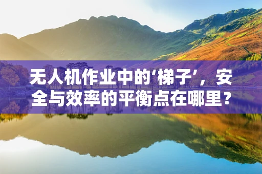 无人机作业中的‘梯子’，安全与效率的平衡点在哪里？