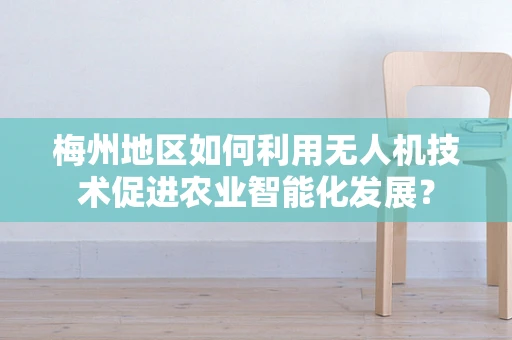 梅州地区如何利用无人机技术促进农业智能化发展？