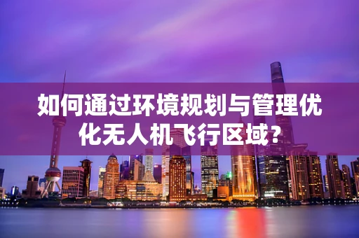 如何通过环境规划与管理优化无人机飞行区域？