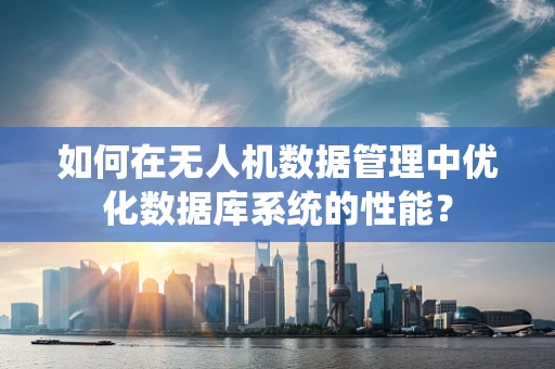 如何在无人机数据管理中优化数据库系统的性能？