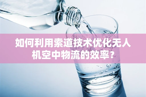 如何利用索道技术优化无人机空中物流的效率？