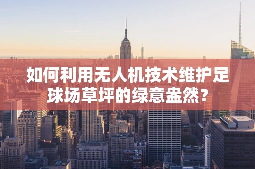 如何利用无人机技术维护足球场草坪的绿意盎然？