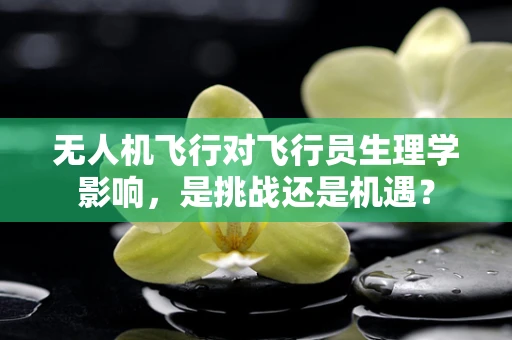 无人机飞行对飞行员生理学影响，是挑战还是机遇？