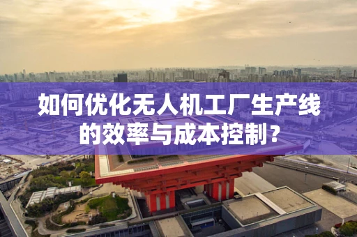 如何优化无人机工厂生产线的效率与成本控制？