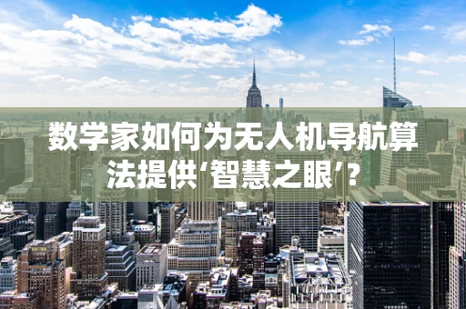 数学家如何为无人机导航算法提供‘智慧之眼’？