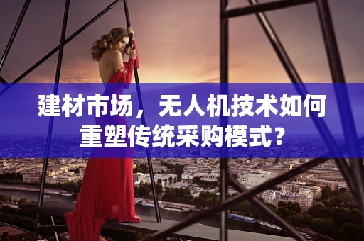 建材市场，无人机技术如何重塑传统采购模式？