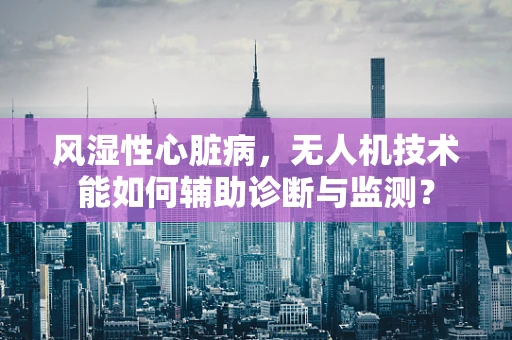 风湿性心脏病，无人机技术能如何辅助诊断与监测？