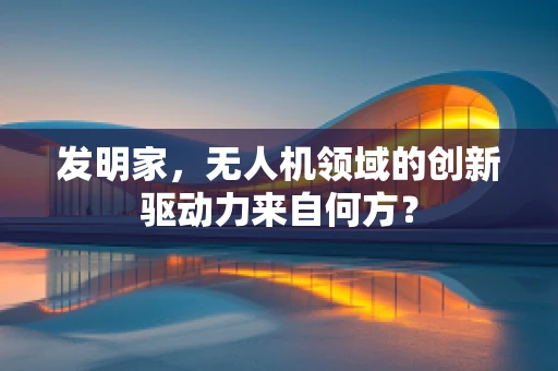 发明家，无人机领域的创新驱动力来自何方？