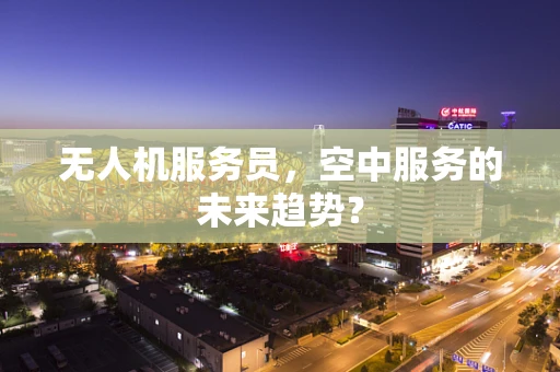 无人机服务员，空中服务的未来趋势？