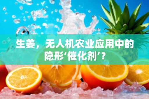 生姜，无人机农业应用中的隐形‘催化剂’？
