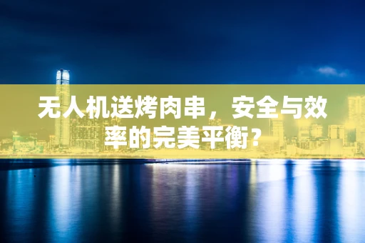 无人机送烤肉串，安全与效率的完美平衡？