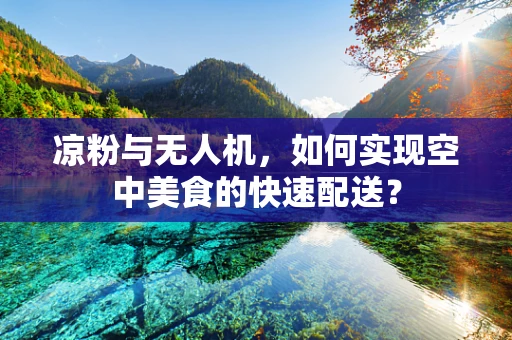 凉粉与无人机，如何实现空中美食的快速配送？