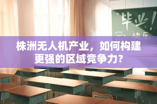 株洲无人机产业，如何构建更强的区域竞争力？