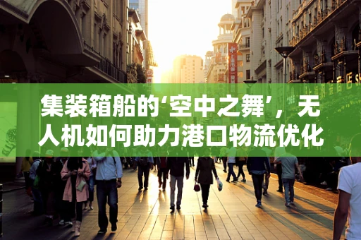 集装箱船的‘空中之舞’，无人机如何助力港口物流优化？