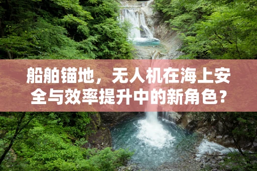 船舶锚地，无人机在海上安全与效率提升中的新角色？
