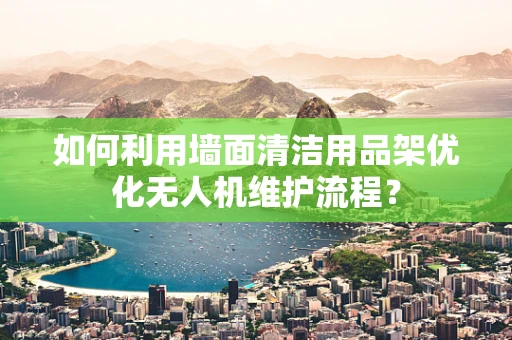 如何利用墙面清洁用品架优化无人机维护流程？