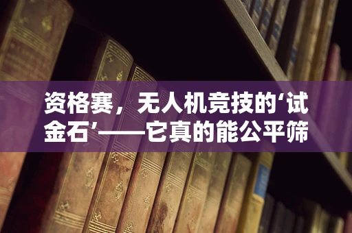 资格赛，无人机竞技的‘试金石’——它真的能公平筛选出顶尖选手吗？