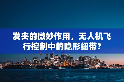 发夹的微妙作用，无人机飞行控制中的隐形纽带？