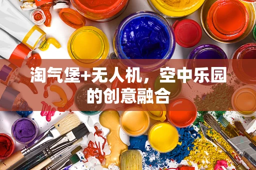 淘气堡+无人机，空中乐园的创意融合