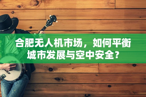 合肥无人机市场，如何平衡城市发展与空中安全？