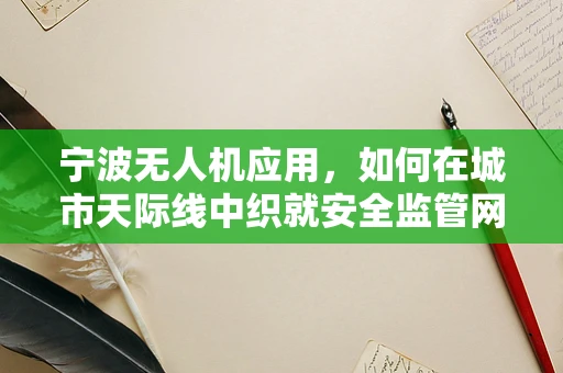 宁波无人机应用，如何在城市天际线中织就安全监管网？
