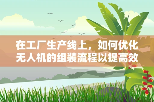 在工厂生产线上，如何优化无人机的组装流程以提高效率？