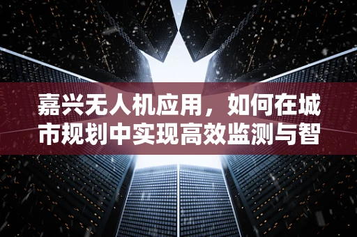 嘉兴无人机应用，如何在城市规划中实现高效监测与智能管理？