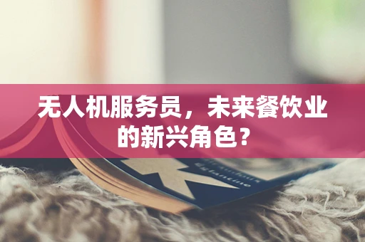无人机服务员，未来餐饮业的新兴角色？