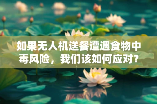 如果无人机送餐遭遇食物中毒风险，我们该如何应对？