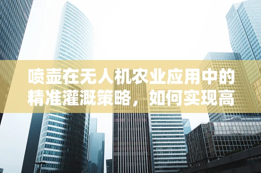 喷壶在无人机农业应用中的精准灌溉策略，如何实现高效节水？
