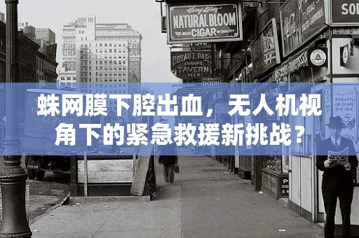 蛛网膜下腔出血，无人机视角下的紧急救援新挑战？