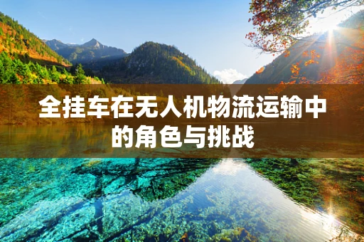 全挂车在无人机物流运输中的角色与挑战