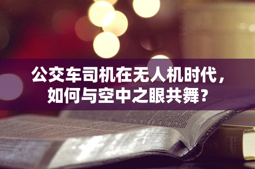 公交车司机在无人机时代，如何与空中之眼共舞？