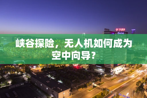 峡谷探险，无人机如何成为空中向导？