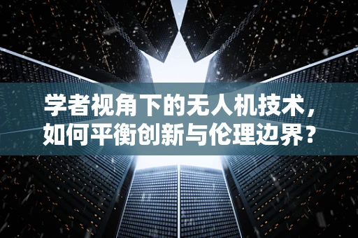 学者视角下的无人机技术，如何平衡创新与伦理边界？