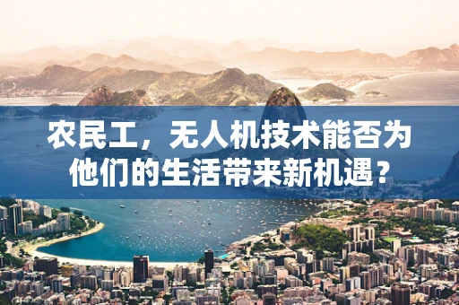 农民工，无人机技术能否为他们的生活带来新机遇？