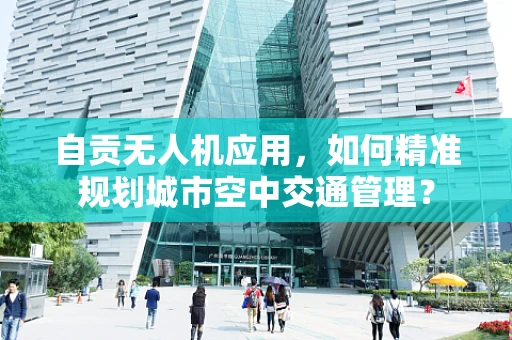 自贡无人机应用，如何精准规划城市空中交通管理？