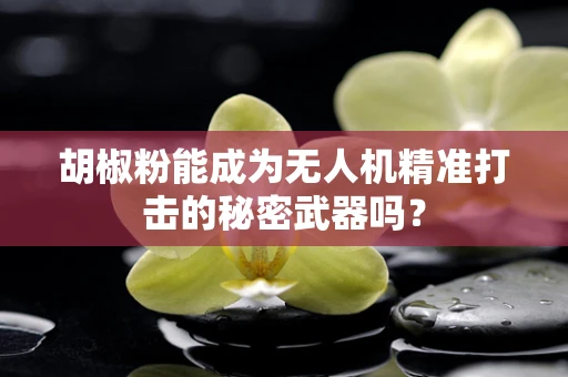 胡椒粉能成为无人机精准打击的秘密武器吗？