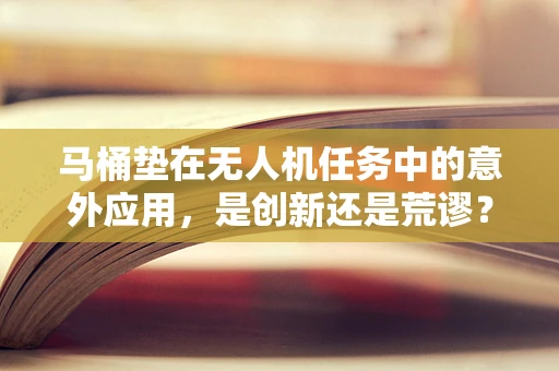 马桶垫在无人机任务中的意外应用，是创新还是荒谬？