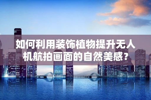 如何利用装饰植物提升无人机航拍画面的自然美感？