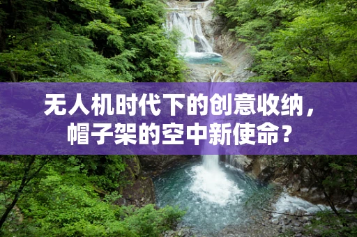 无人机时代下的创意收纳，帽子架的空中新使命？