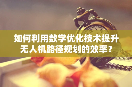 如何利用数学优化技术提升无人机路径规划的效率？