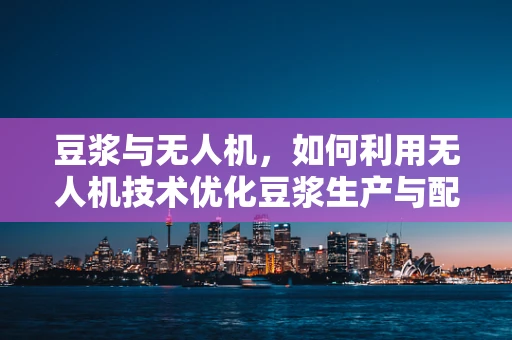 豆浆与无人机，如何利用无人机技术优化豆浆生产与配送？