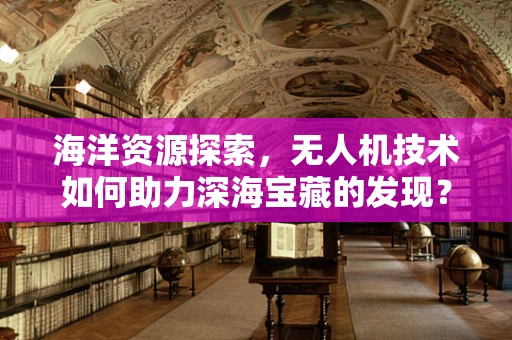 海洋资源探索，无人机技术如何助力深海宝藏的发现？