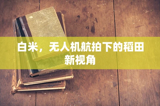 白米，无人机航拍下的稻田新视角