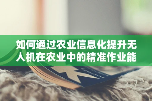 如何通过农业信息化提升无人机在农业中的精准作业能力？