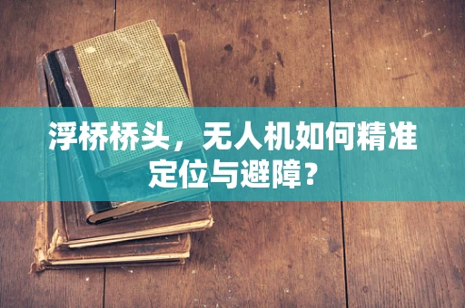 浮桥桥头，无人机如何精准定位与避障？