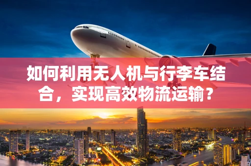 如何利用无人机与行李车结合，实现高效物流运输？